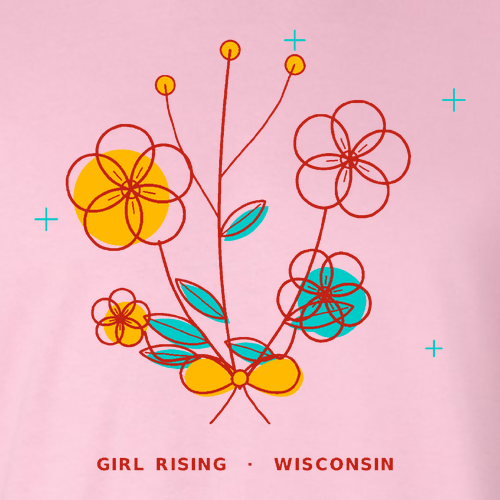 Gildan Heavy Blend Crew Neck Sweatshirt -- Light Pink