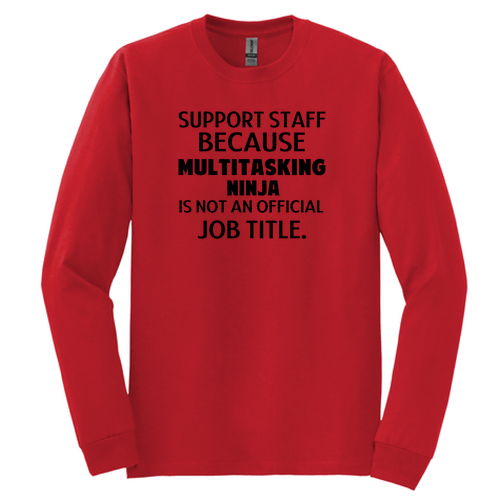 Red Long Sleeve T-Shirt