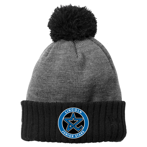 Junior Stars Beanie -- Black / Heather Grey