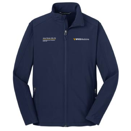 Port Authority Core Soft Shell Jacket -- Dress Blue Navy