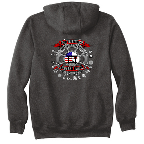 Carhartt Rain Defender Paxton Heavyweight Hooded Sweatshirt -- Carbon Heather