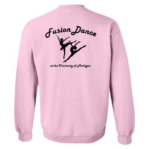 Gildan Heavy Blend Crew Neck Sweatshirt -- Light Pink