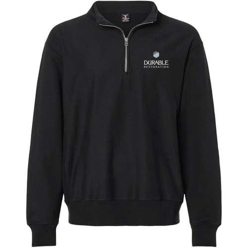Gildan Unisex Heavy Blend Quarter-Zip Sweatshirt -- Black