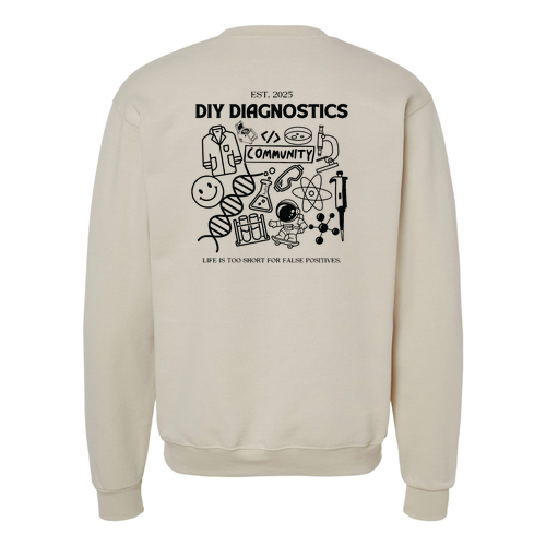 Champion Powerblend Crewneck Sweatshirt -- Sand