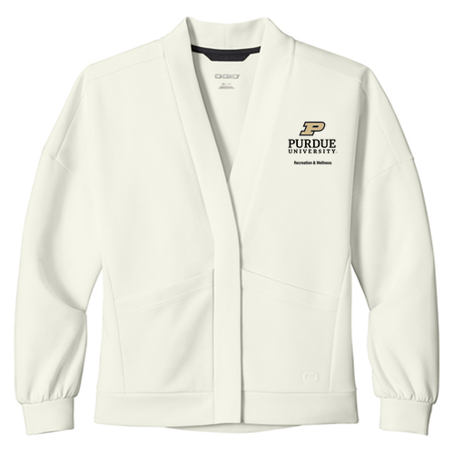 OGIO Women’s Transcend Cardigan -- Opal White