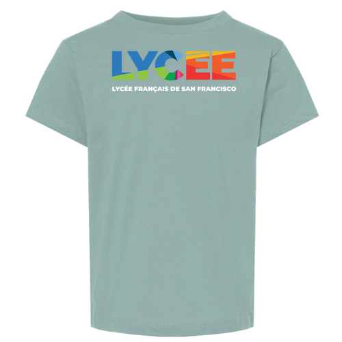 Toddler BELLA+CANVAS Short Sleeve Tee -- Dusty Blue