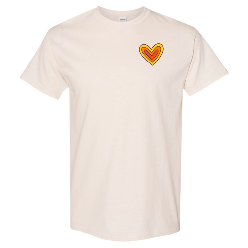 Gildan Heavy Cotton Basic T-Shirt -- Natural