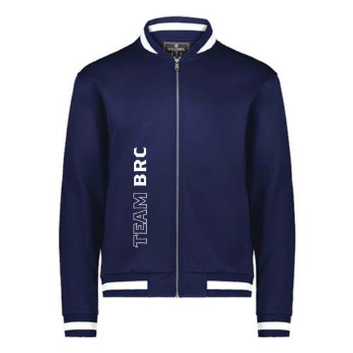 Holloway V-Street Full Zip Jacket -- Navy / White