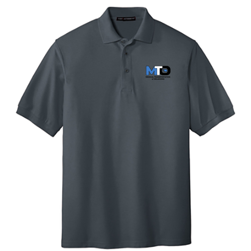 Port Authority Silk Touch Sport Shirt -- Steel Grey