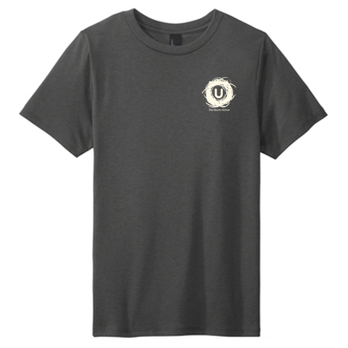 Youth District Soft Perfect Tri Tee -- Charcoal
