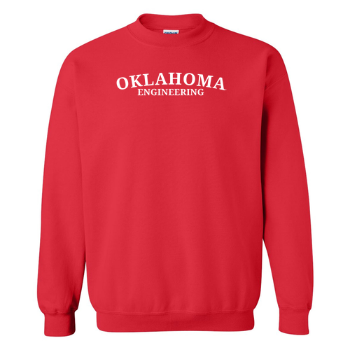 Gildan Heavy Blend Crew Neck Sweatshirt -- Red