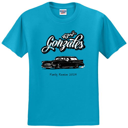 Jerzees Heavyweight 50/50 Adult T-Shirt -- California Blue