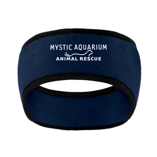 Mystic Aquarium -- Navy Fleece Headband