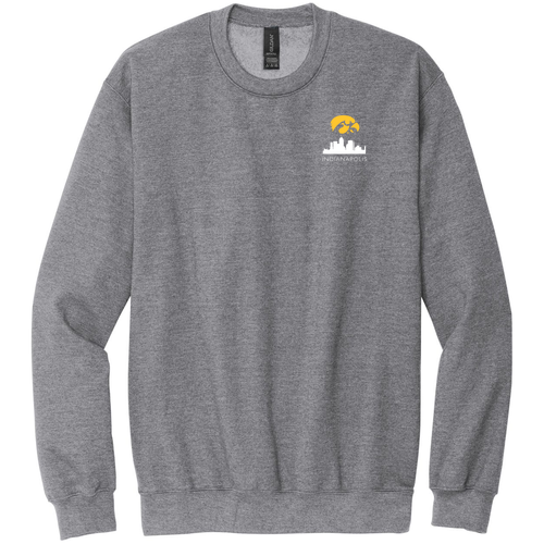 Gildan Adult Softstyle Fleece Crew Sweatshirt -- Sport Grey