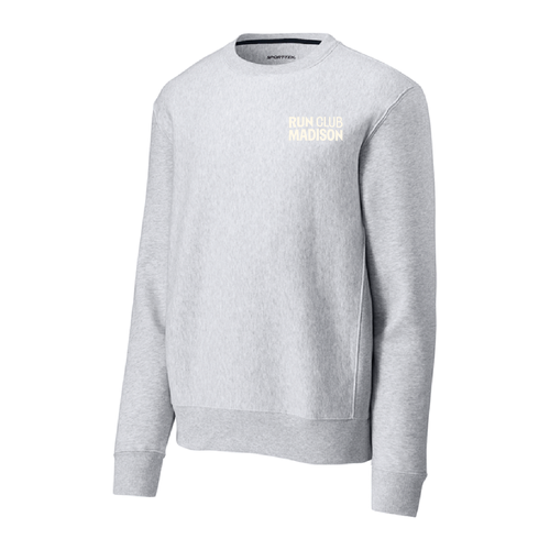 Sport-Tek Super Heavyweight Crewneck Sweatshirt -- Athletic Heather