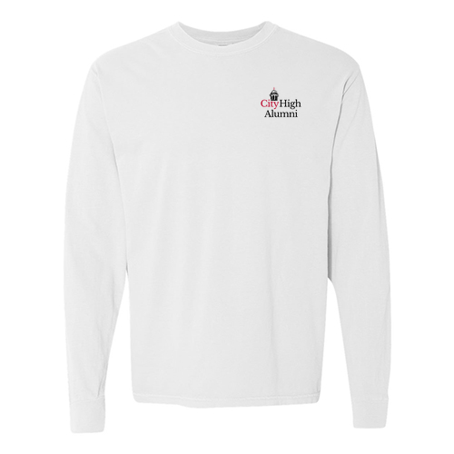 Comfort Colors Ringspun Long Sleeve Tee -- White