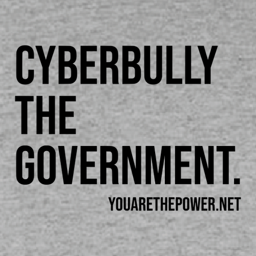 Cyberbully The Government Short Sleeve Tee -- Sport Grey