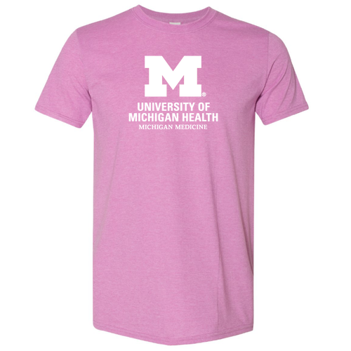 Gildan Soft Fitted T-Shirt -- Heather Radiant Orchid