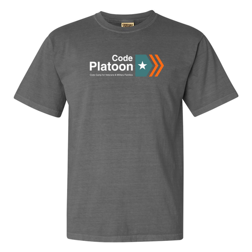 Comfort Colors Ringspun Garment Dyed T Shirt -- Grey