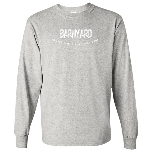 Gildan Heavy Cotton Longsleeve Basic T-Shirt -- Ash