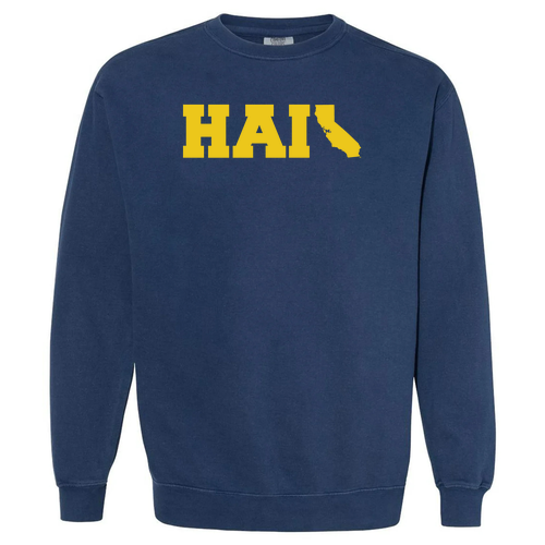 Comfort Colors Adult Crewneck Sweatshirt -- True Navy