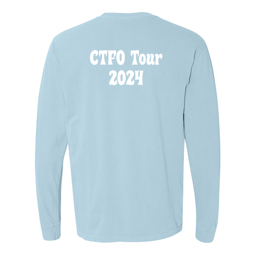 Comfort Colors Ringspun Long Sleeve Tee -- Chambray