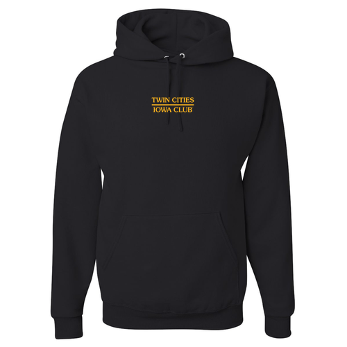 Jerzees 8 oz 50/50 Nublend Adult Hooded Sweatshirt -- Black