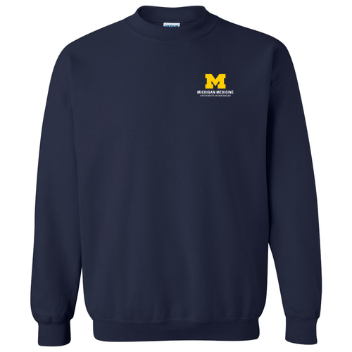 Crew Neck Sweatshirt -- Navy