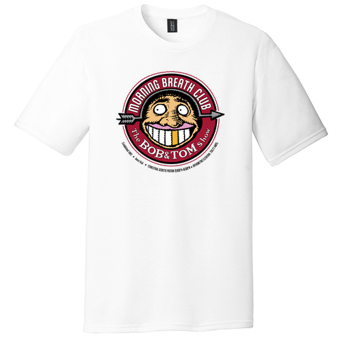 District Made Mens Perfect Tri Crew Tee -- White