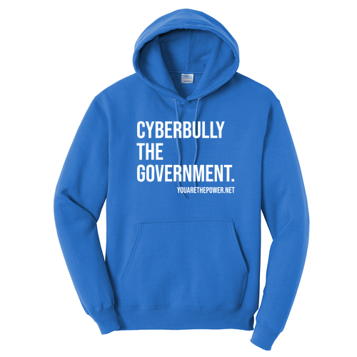 Cyberbully Port and Company Core Fleece Pullover Hooded Sweatshirt -- Royal
