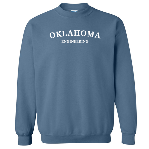 Gildan Heavy Blend Crew Neck Sweatshirt -- Indigo Blue