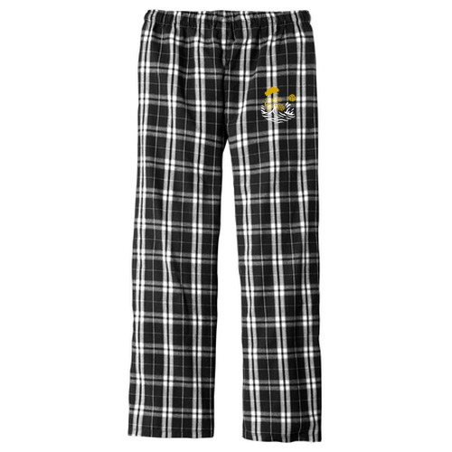 District Flannel Plaid Pant -- Black
