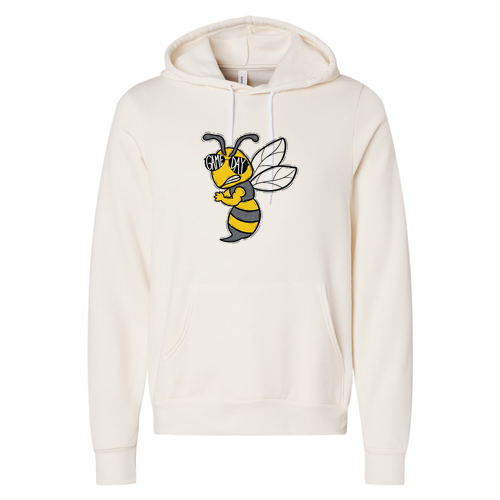 BELLA + CANVAS Sponge Fleece Hoodie -- Natural