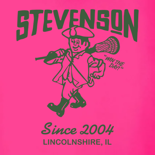 Comfort Colors Patriot Short Sleeve Tee -- Neon Pink