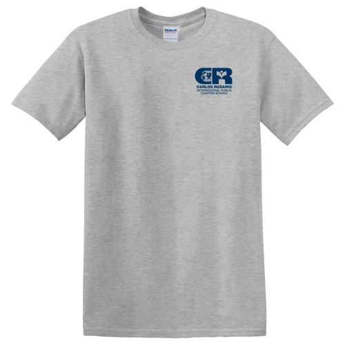 Carlos Rosario Gildan Cotton Tee Ash