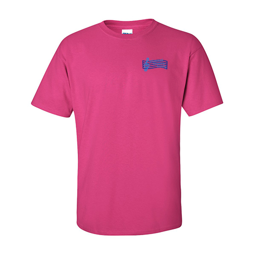 Mens/Unisex Gildan Ultra Cotton Basic T-Shirt -- Heliconia