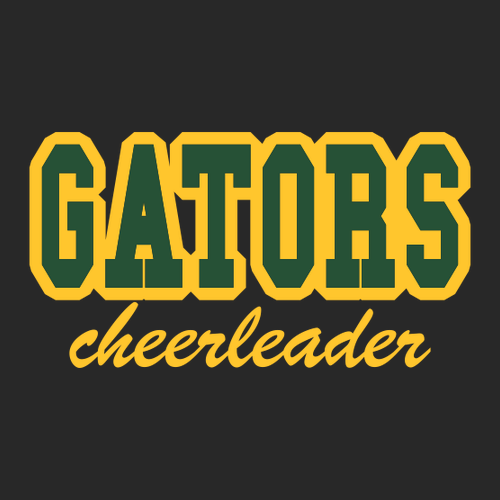 Gator Cheerleader Gildan Cotton Shirt
