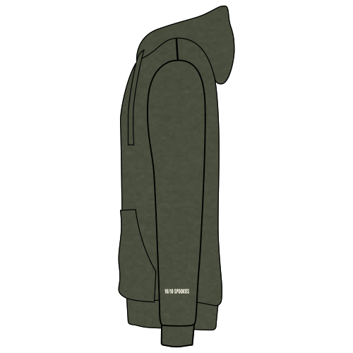 District V.I.T. Heavyweight Fleece Hoodie -- Olive