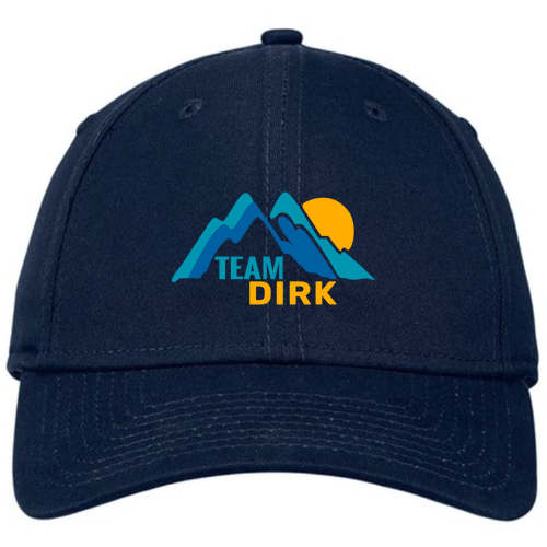New Era Adjustable Structured Hat -- Deep Navy