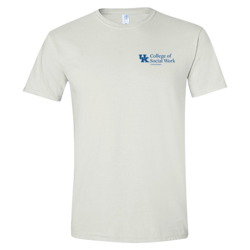 Criminal Justice Gildan SoftStyle Fitted T-Shirt -- White