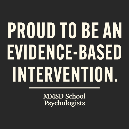 Evidenced-Based Intervention T-shirt -- Black