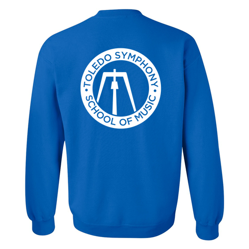Gildan Heavy Blend Crew Neck Sweatshirt -- Royal