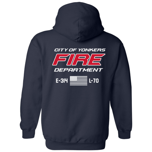 Station 14 Basic Hoodie -- Navy