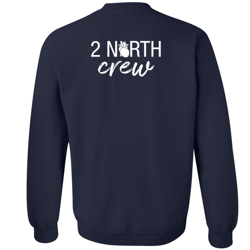 Gildan Heavy Blend Crew Neck Sweatshirt -- Navy