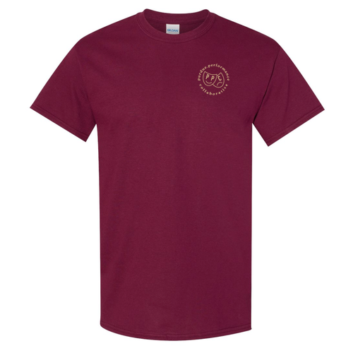Gildan Heavy Cotton Basic T-Shirt -- Maroon