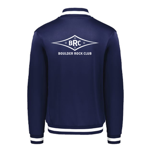 Holloway V-Street Full Zip Jacket -- Navy / White