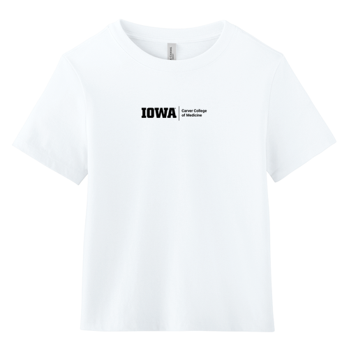 Embroidered CCOM BELLA + CANVAS Women's 6 oz Heavyweight Tee -- White