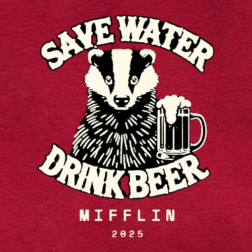 Gildan Heavy Cotton Basic T-Shirt -- Antique Cherry Red