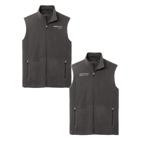 Port Authority Accord Microfleece Vest F152 -- Pewter