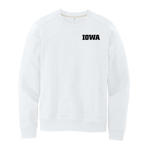 District Re-Fleece Crew -- White